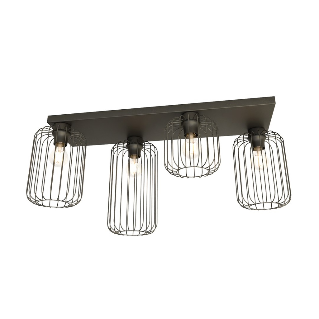 [1367/4] Barn 4 Bl. Ceiling Lamp