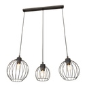 Nando 3 Bl. pendant lamp
