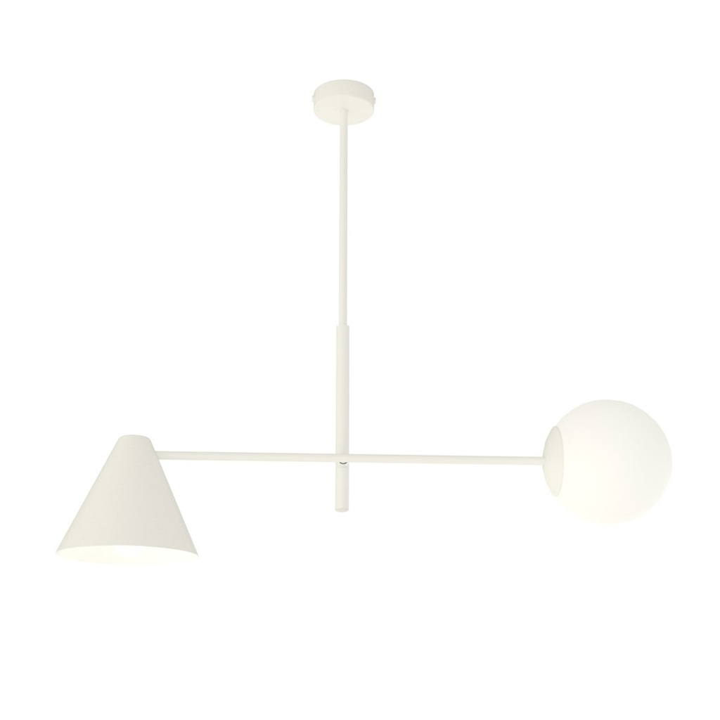 [1348/2] Lustre Hermes 2 Blanc