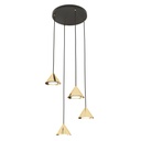 Elit 4 Premium Gold Pendelleuchte