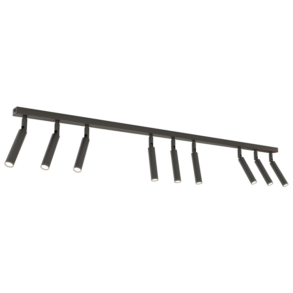 Ivi 9 Black ceiling lamp