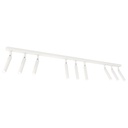 Ivi 9 White ceiling lamp