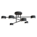 Halo 6 Black ceiling lamp