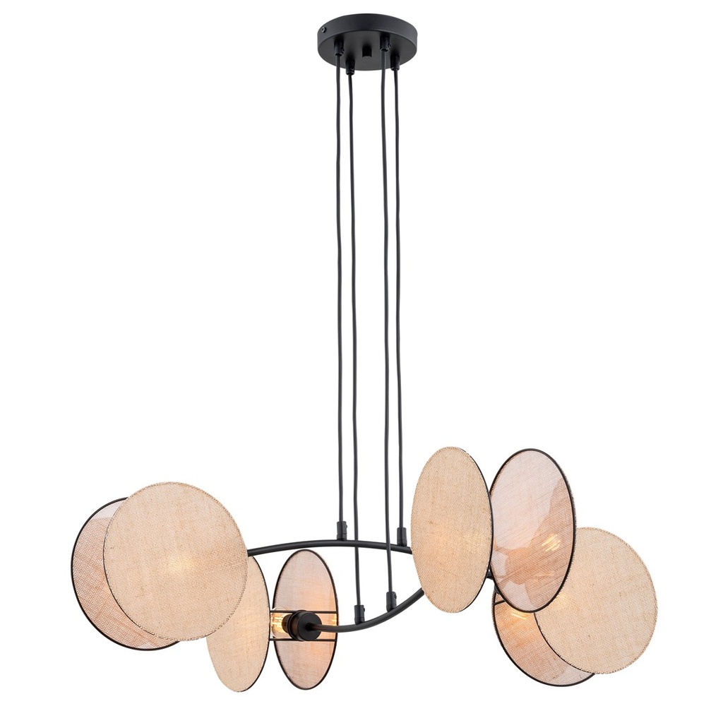 [1328/4] Lampe à suspension naturelle Motif 4