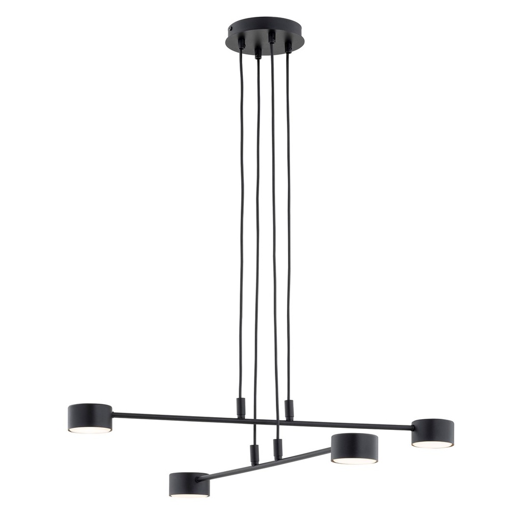 [1339/4] Modus 4 Black pendant lamp