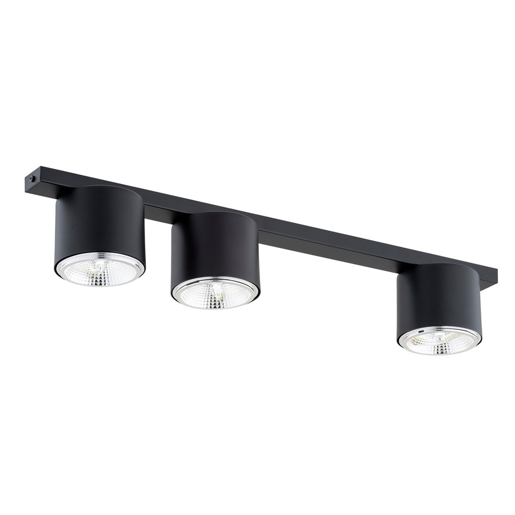 [1310/3] Plafonnier Nano 3 Noir