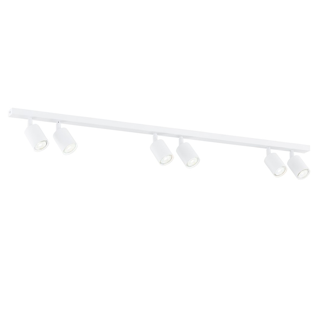 Flash 6 White ceiling lamp