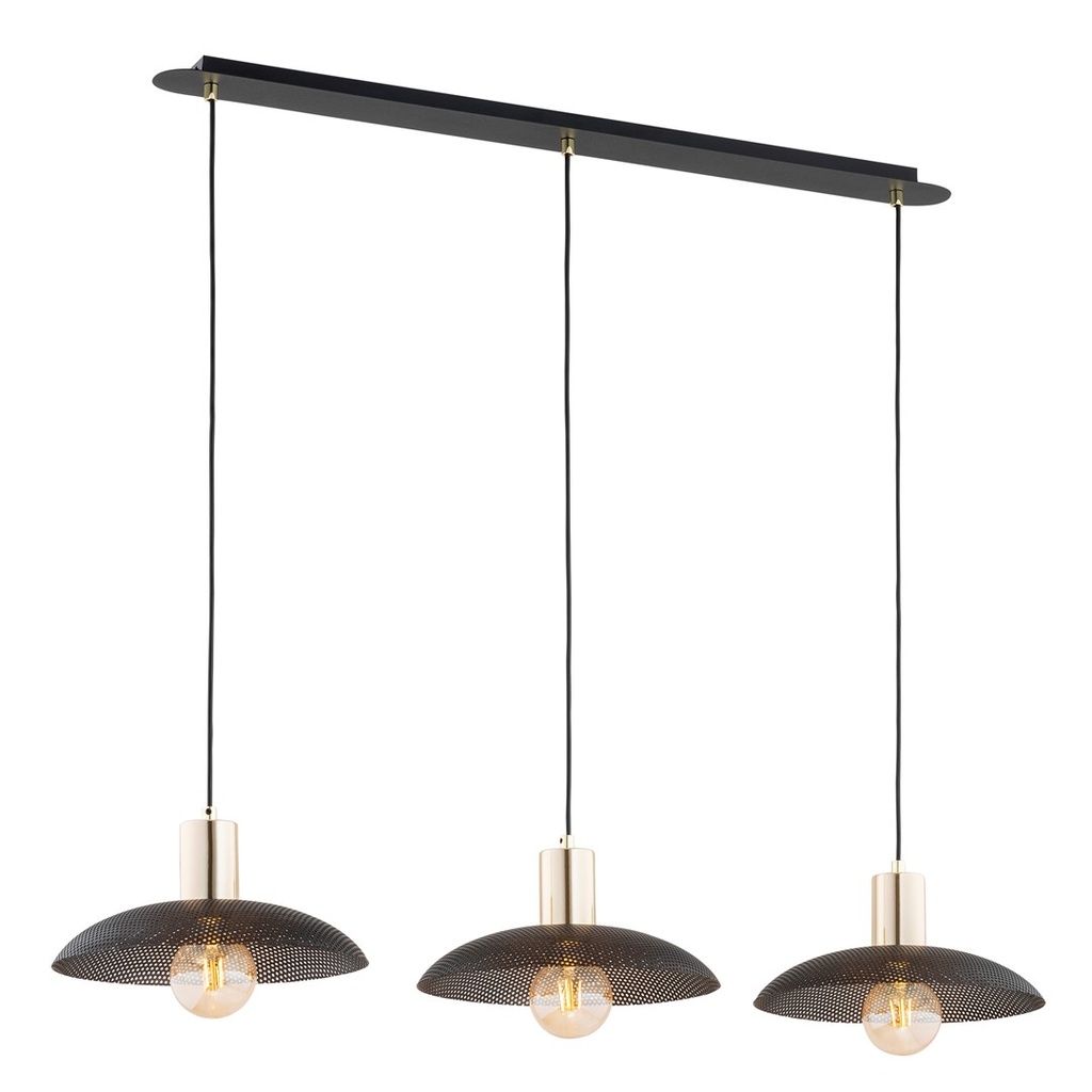 [1320/3] Spirit 3 Schwarzer Kronleuchter