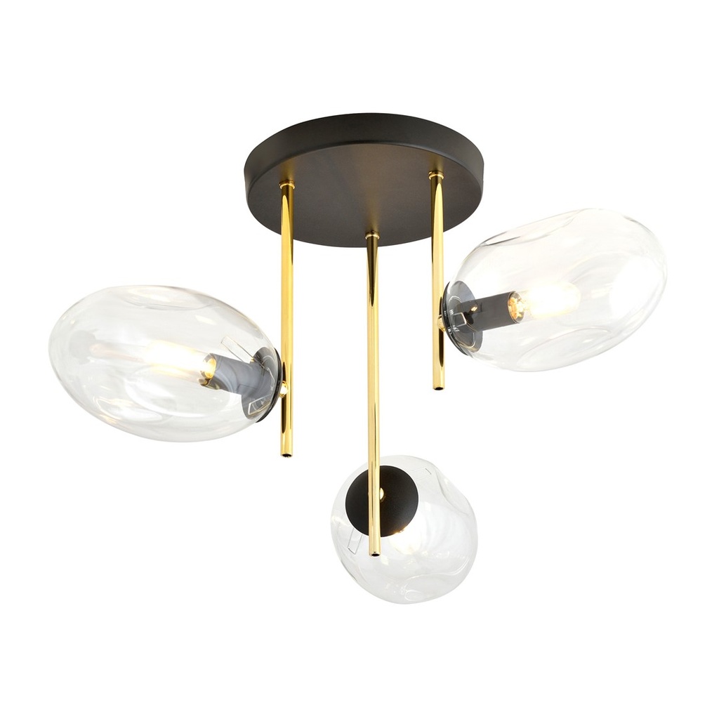 [1273/3] Argo 3 Bl Transparent ceiling lamp