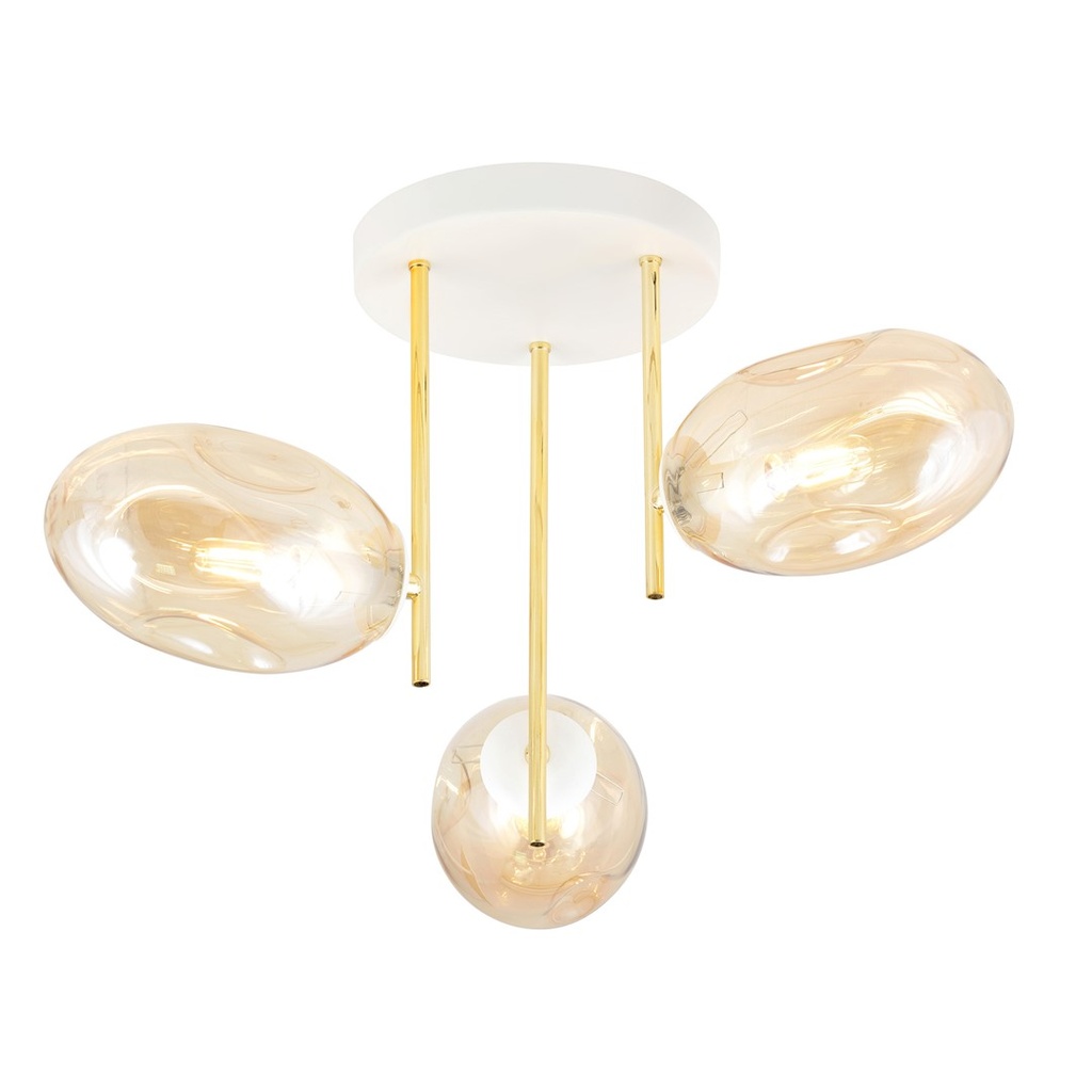 [1278/3] Argo 3 Wh Miodowy ceiling lamp