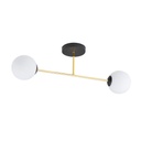 Plafonnier Magnum 2 Bl Opale