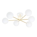 Magnum 6 Wh Opal ceiling lamp