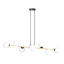 Gravity 8 Bl Opal Pendelleuchte