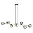 Gravity 8 Bl Grafit pendant lamp