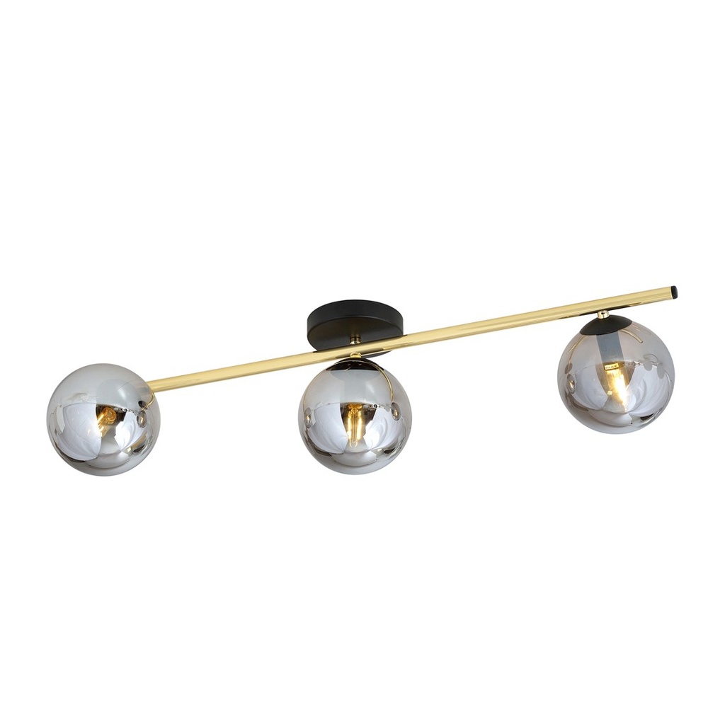 [1246/3] Plafonnier Splendi 3 Bl Graphite