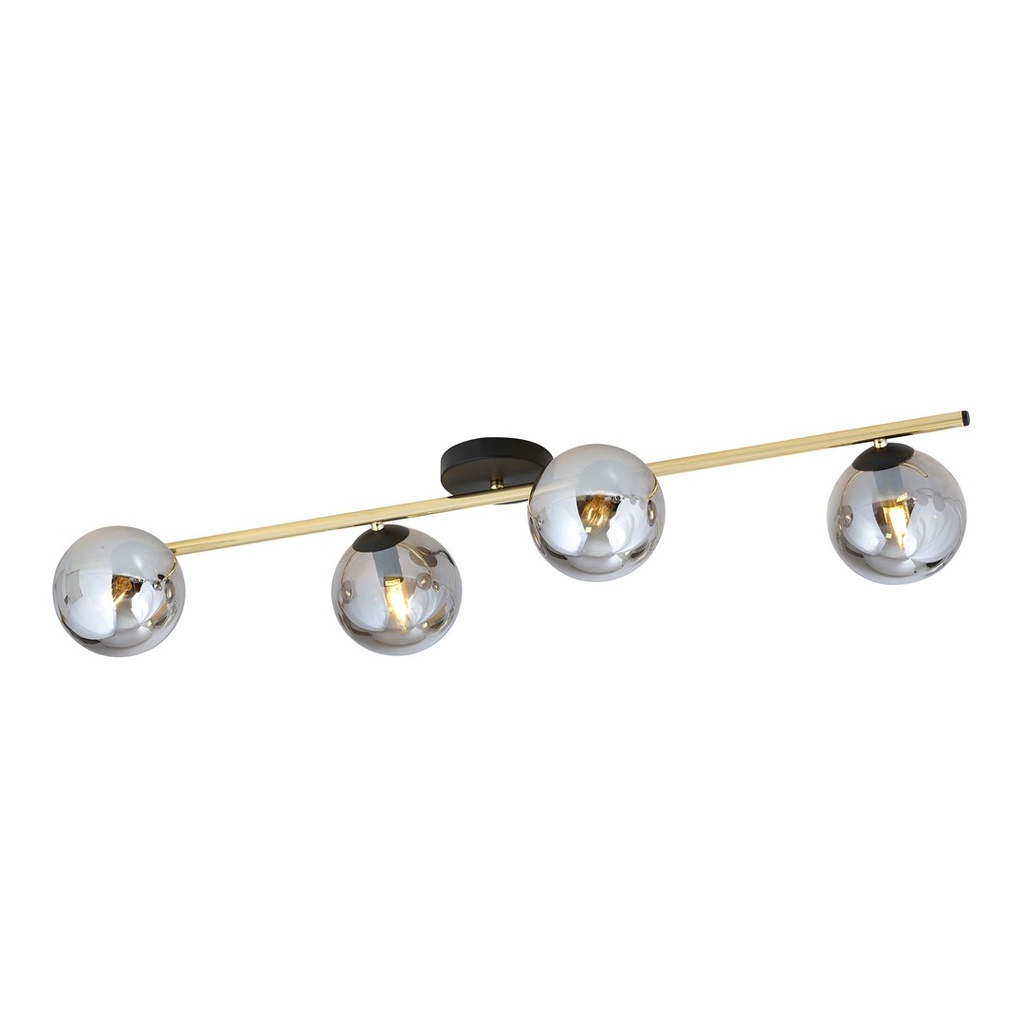 [1246/4] Plafonnier Splendi 4 Bl Graphite