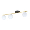 Monza 3 Bl Opal ceiling lamp