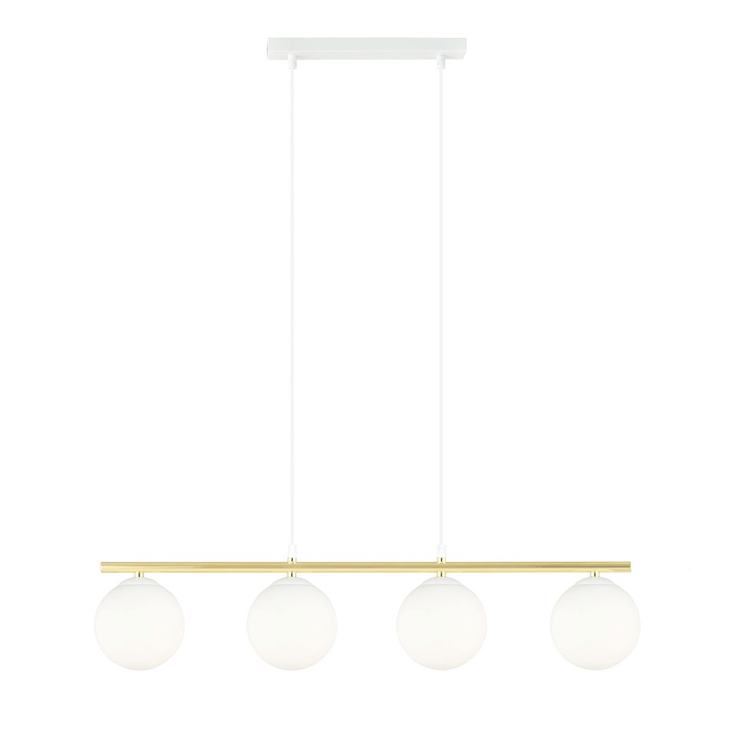 [1255/4] Allora 4 Wh Opal Pendelleuchte