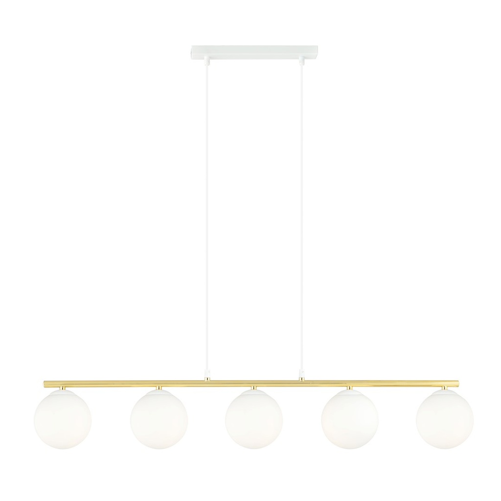 [1255/5] Allora 5 Wh Opal Pendelleuchte