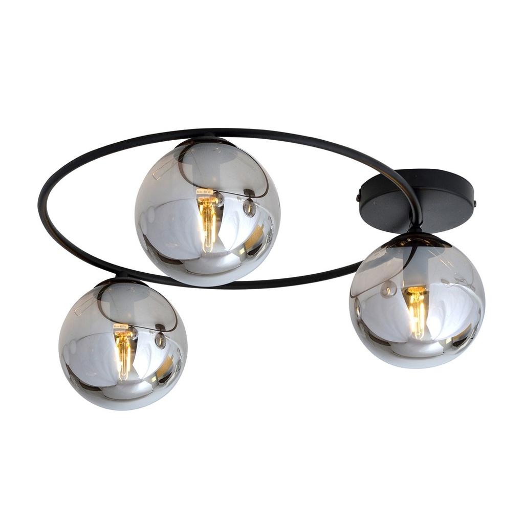 Ceiling lamp Sopra 3 Bl Grafit