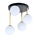 Plafonnier Dolce 4 Bl Opale