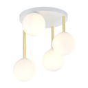 Dolce 4 Wh Opal Deckenleuchte