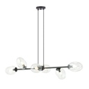 Lampe suspendue transparente Pandora 6 Bl