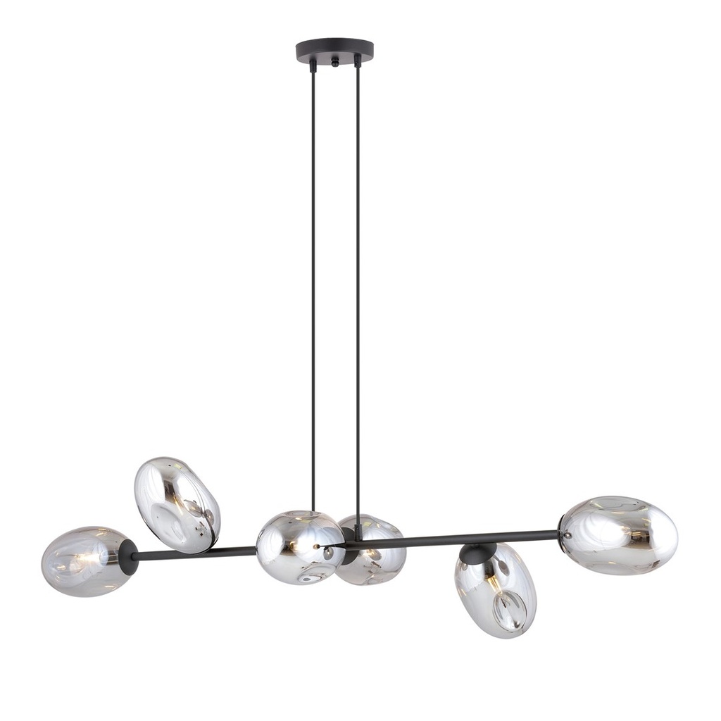 [1263/6] Pandora 6 Bl Grafit pendant lamp