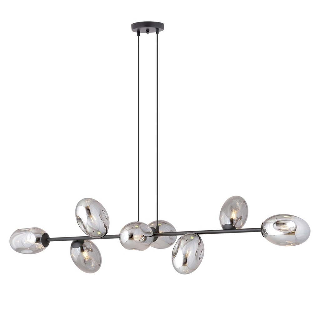 [1263/8] Pandora 8 Bl Grafit Pendelleuchte