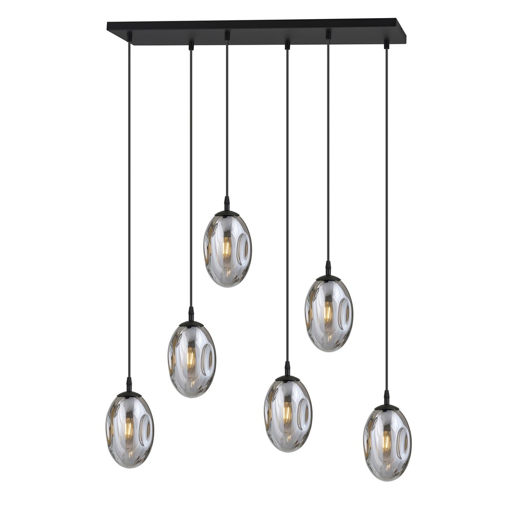 [1266/6] Lampe suspendue Astral 6 Bl Graphite