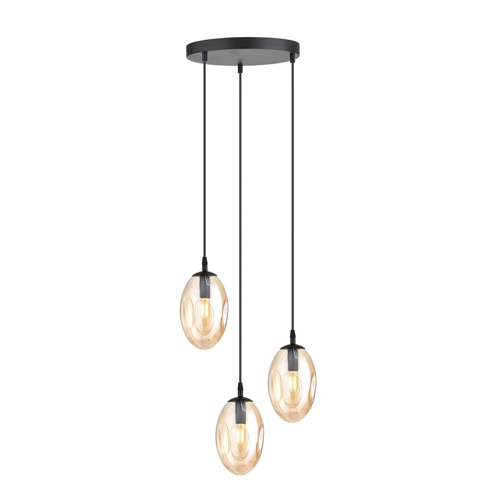 Lampe à suspension Astral 3 Bl Premium Miodowy