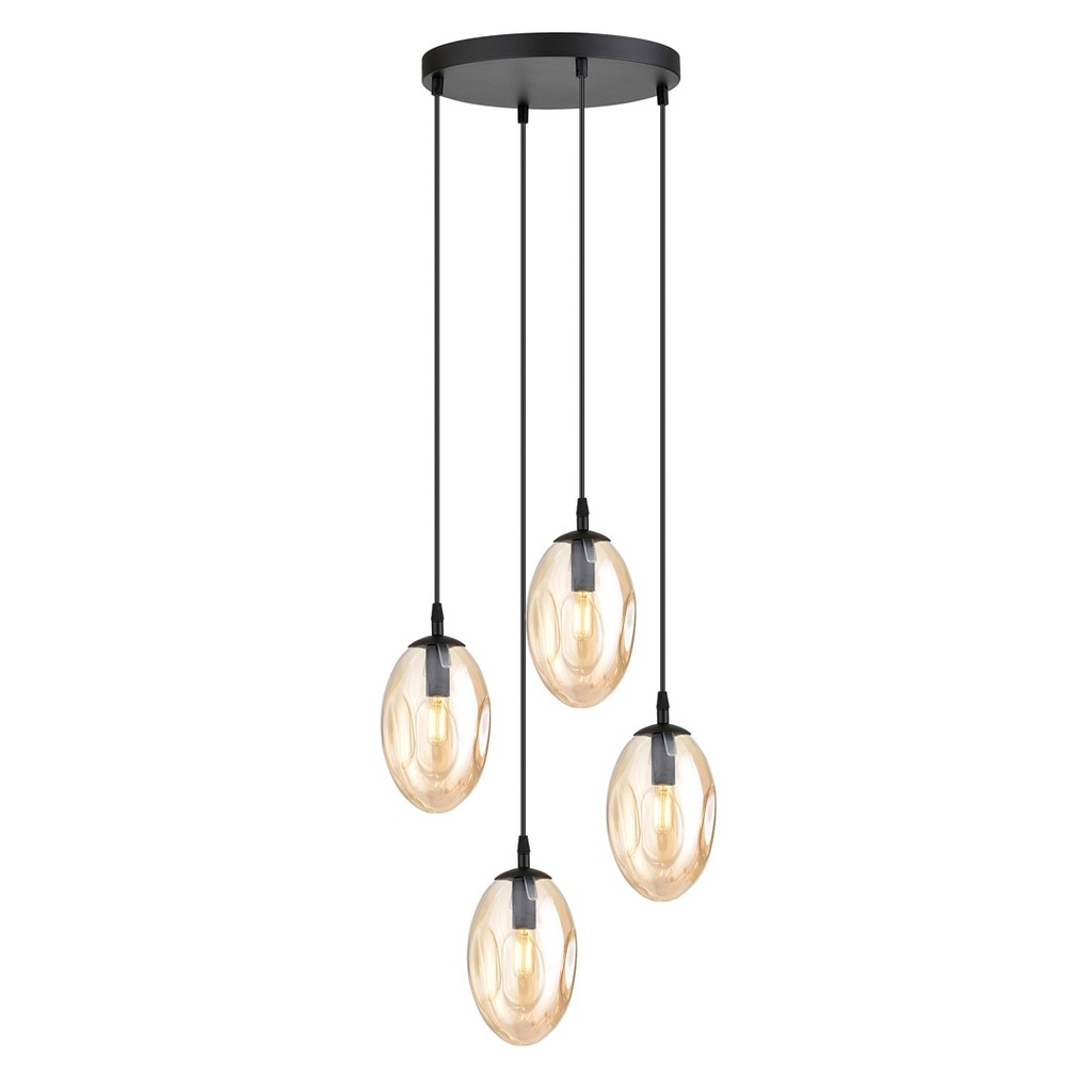 [1267/4PREM] Astral 4 Bl Premium Miodowy Pendelleuchte