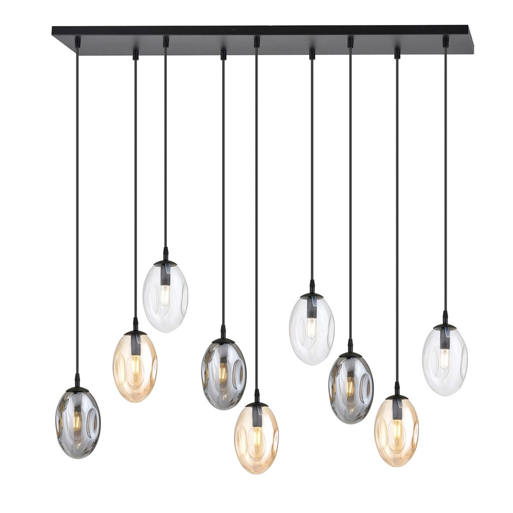 [1268/9M1] Astral 9 Bl Mix ceiling lamp