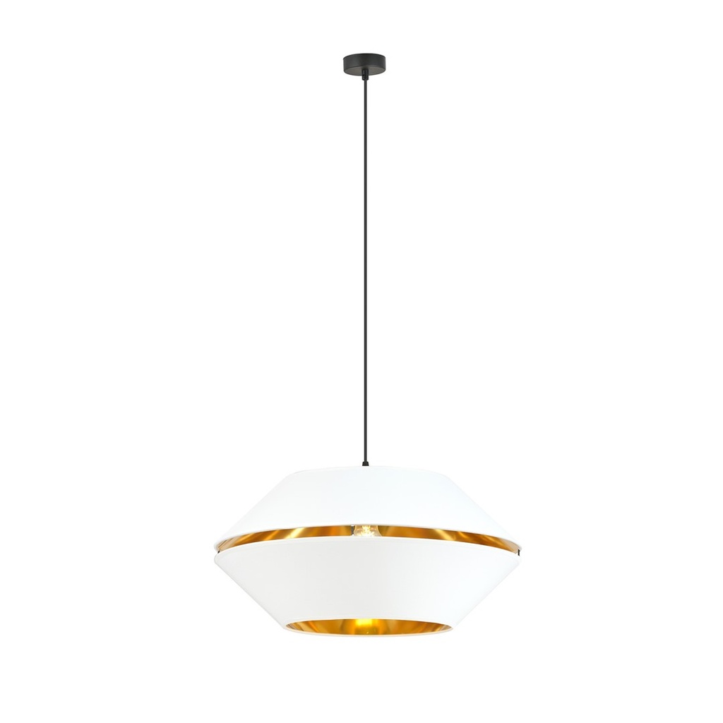 Piano 1 White/Gold pendant lamp