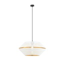 Malia 1 White/Gold pendant lamp