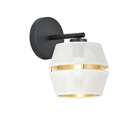 Malia K1 White/Gold wall lamp