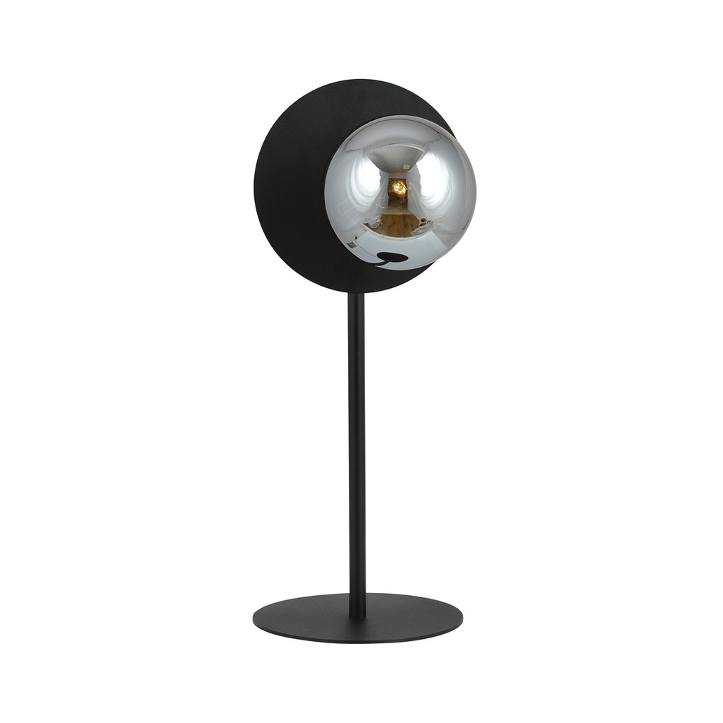 [1186/LN] Oslo Ln Schwarz/Grafit Tischlampe