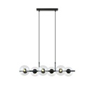 Rory 6 Transparent pendant lamp