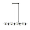 Rory 8 Transparent pendant lamp