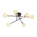 Veken 6B Silver ceiling lamp