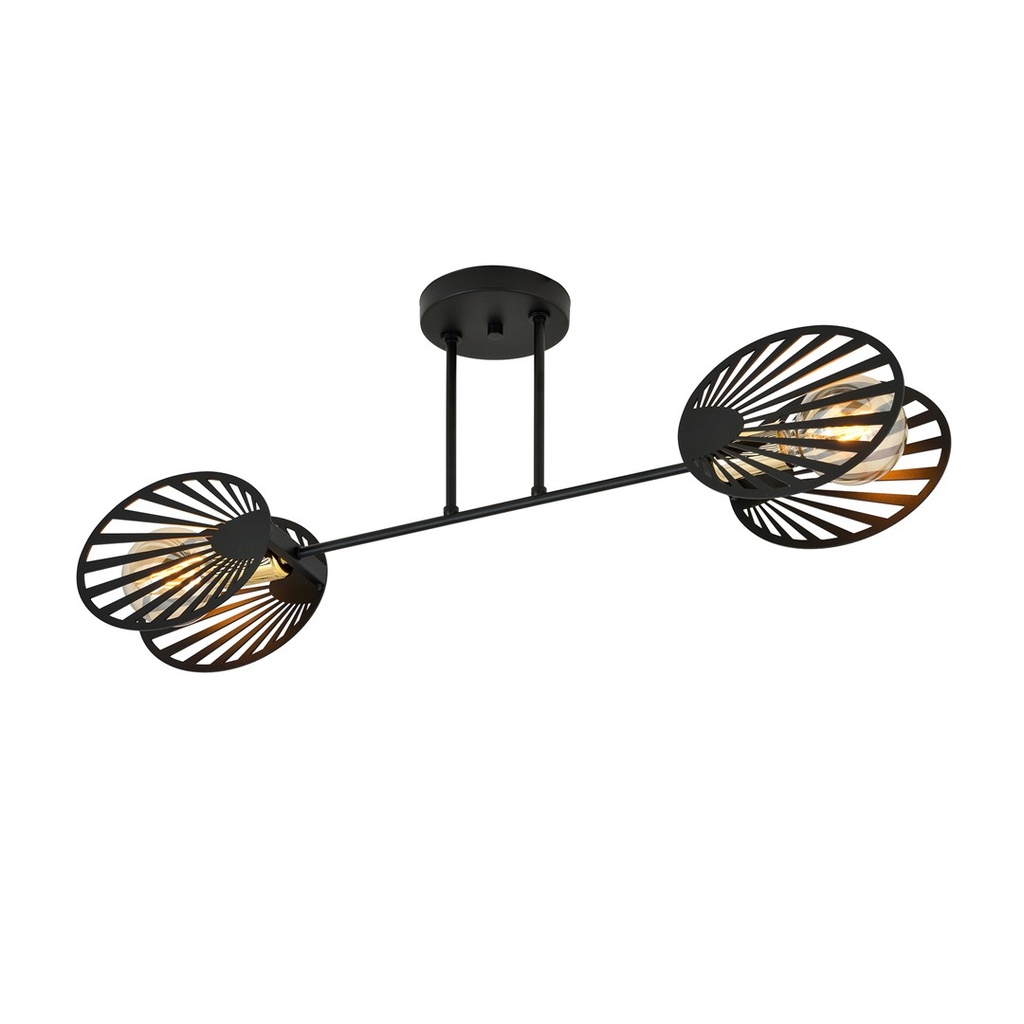 [1181/2] Talia 2 Black ceiling lamp
