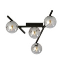 Smart 4 Black/Grafit ceiling lamp
