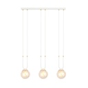 Glam 3 White/Miodowy pendant lamp