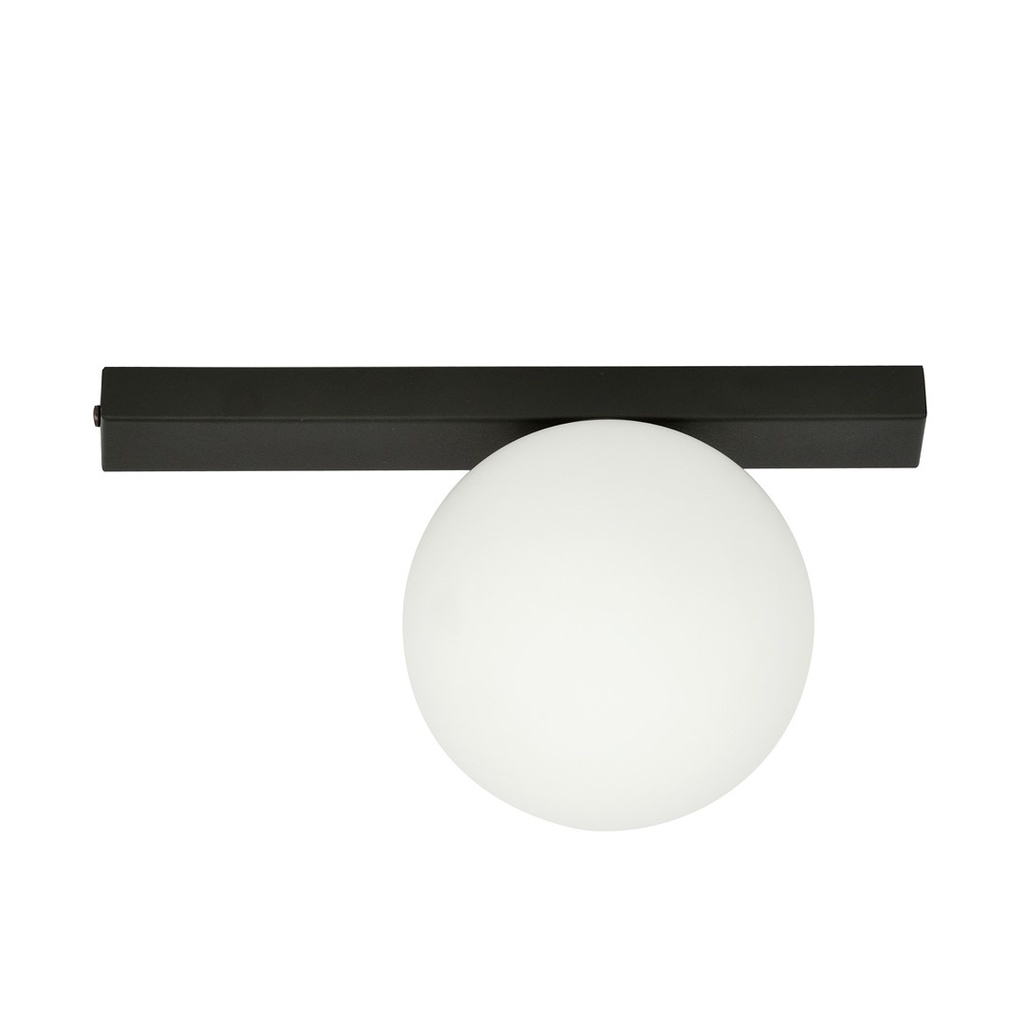 Fit 1 Black/Opal ceiling lamp
