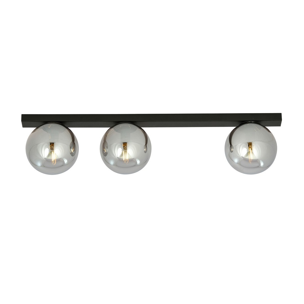Fit 3 Black/Grafit ceiling lamp
