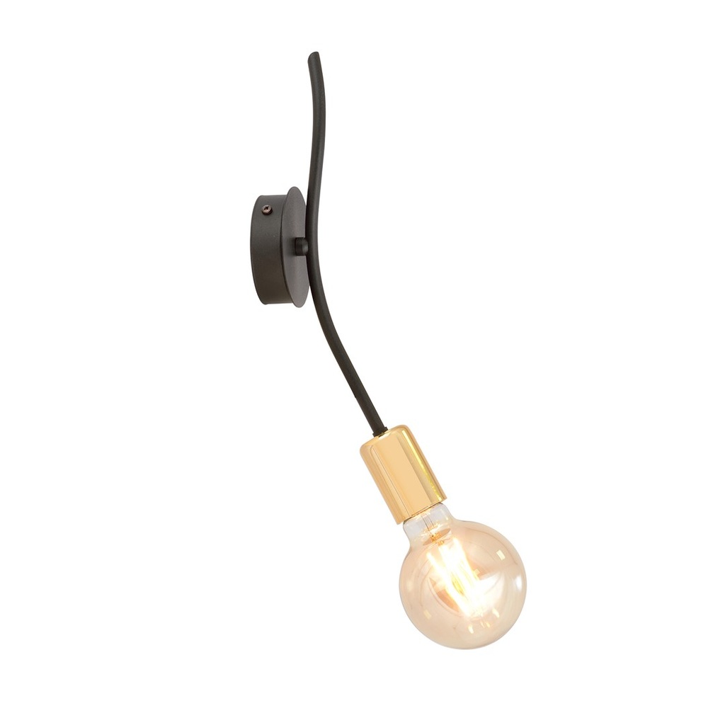 [1125/K1] Bolt K1 Black Gold ceiling lamp