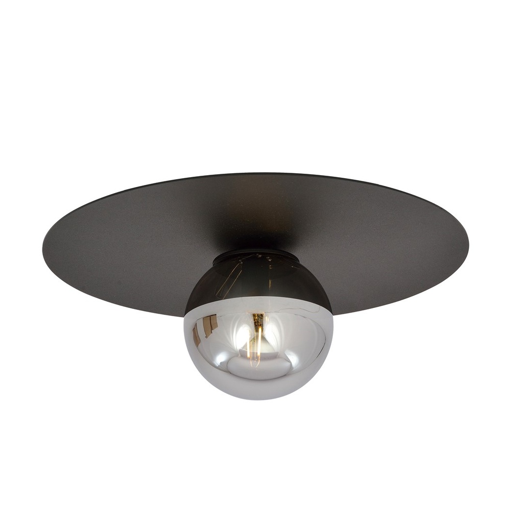 [1128/1] Plafonnier Solar 1 noir/graphite