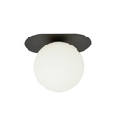 Plaza 1 Black/Opal ceiling lamp