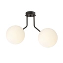Nova 2 Black/Opal ceiling lamp
