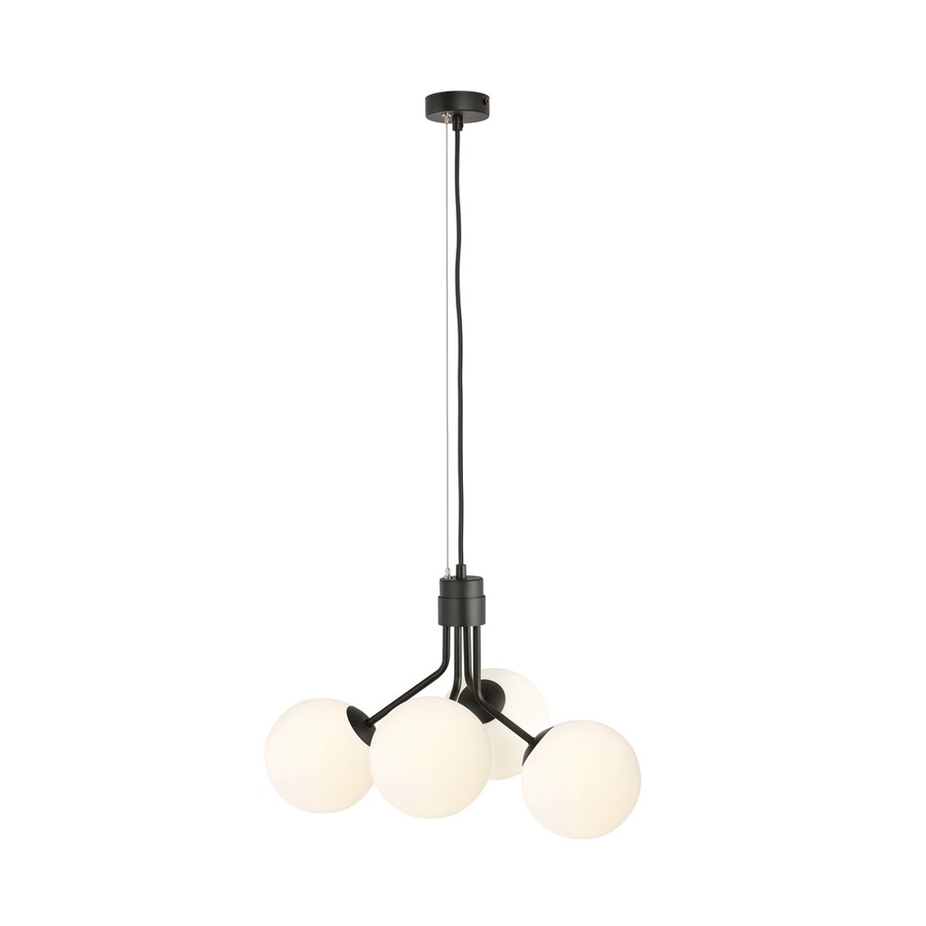 Nova 4 Black/Opal pendant lamp